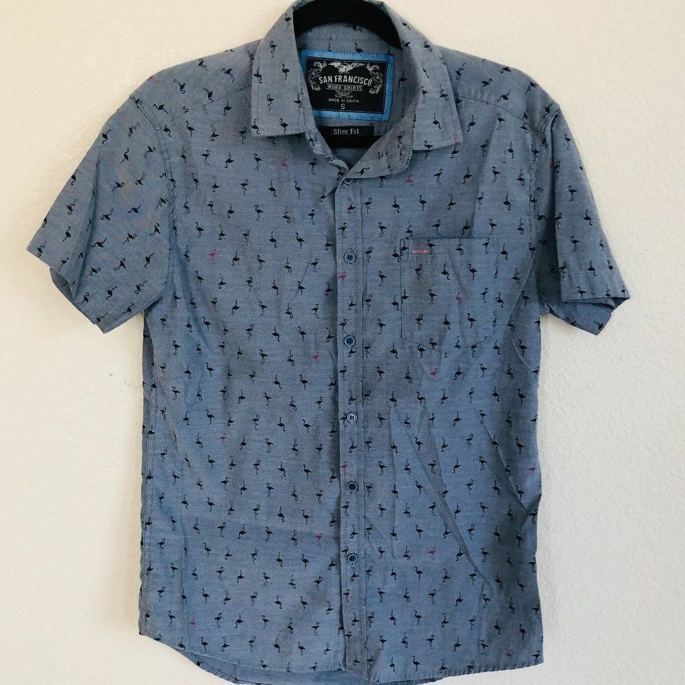 - San Francisco Work Shirts Mens Small Short Sleeve
